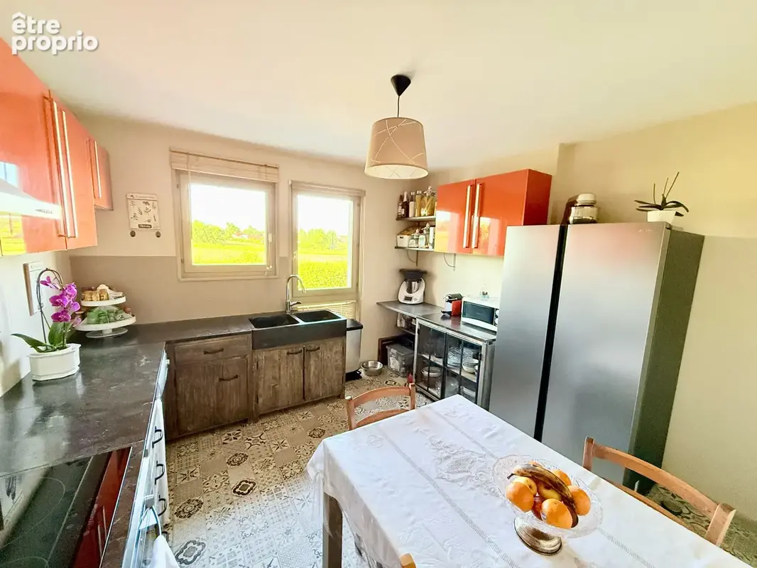Prévessin Mones 01280, maison mitoyenne 115m2 avec garage, jardin et sous-sol - photo 10