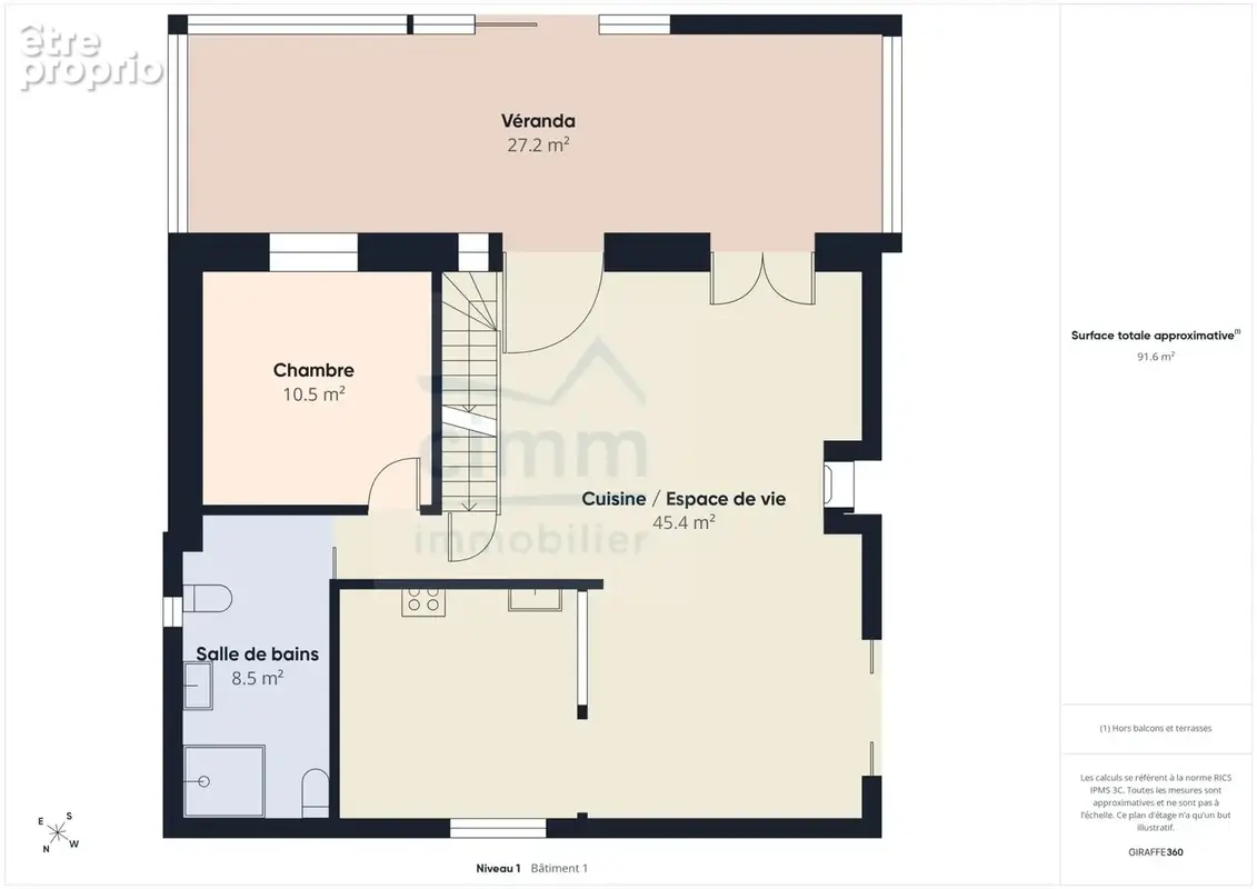 Maison de 127 m² sur un terrain de 6180 m² - photo 2