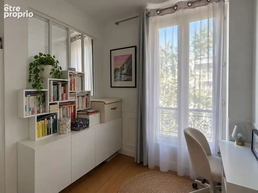 3P 2chbres+ bureau en Duplex 52m² - photo 7