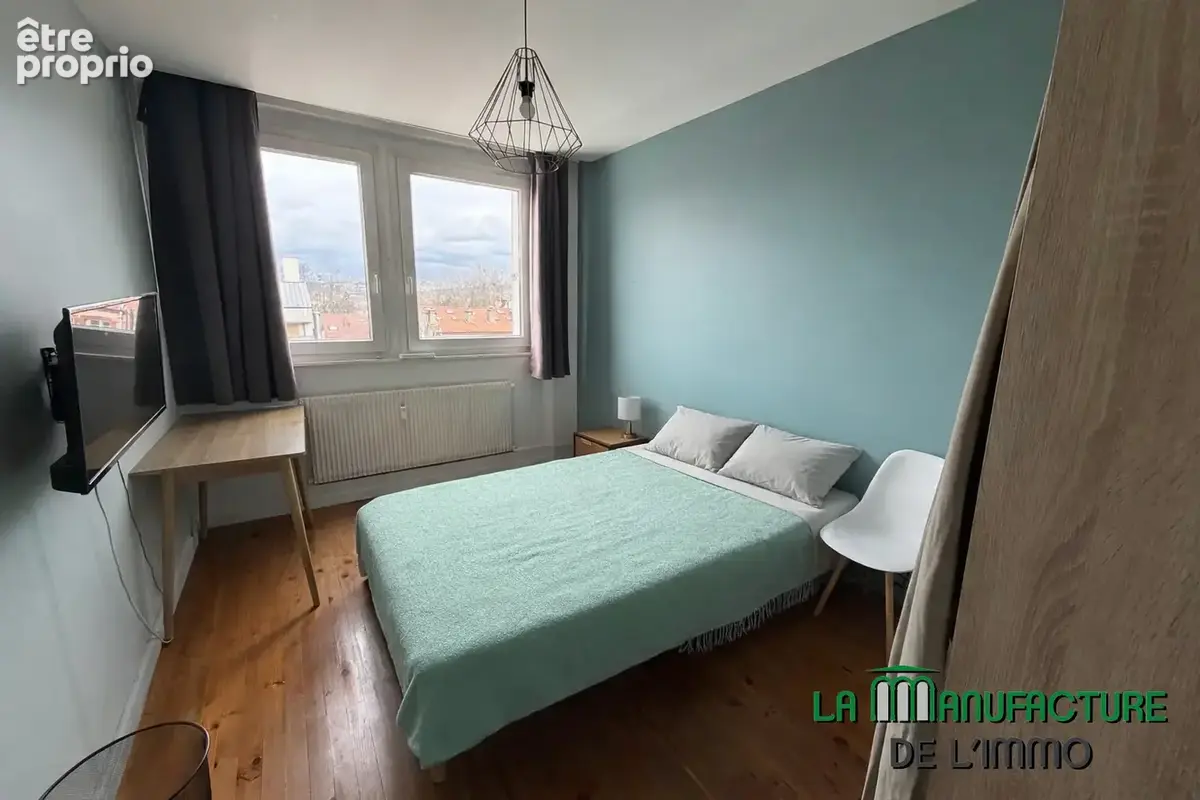 Appartement t4- 89,52m2 - cave - rue marengo - saint-etienne. - photo 8