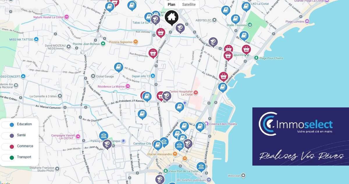 Appartement à LA CIOTAT