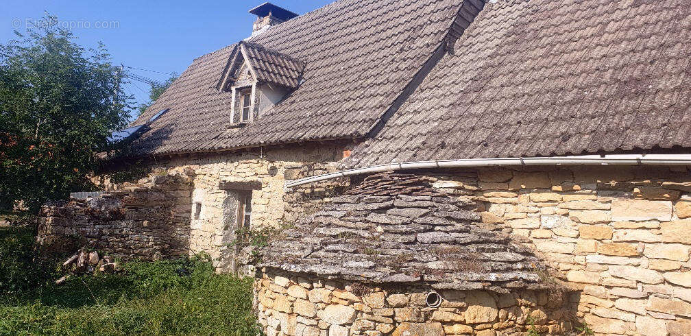A 5km des commodités, Maison XIX ème typiquement Quercynoise en pierre sur 400m2 de jardin - photo 3