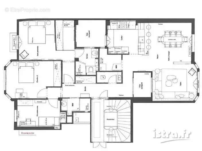 Nice proche mer – Appartement F4 rénové - photo 4