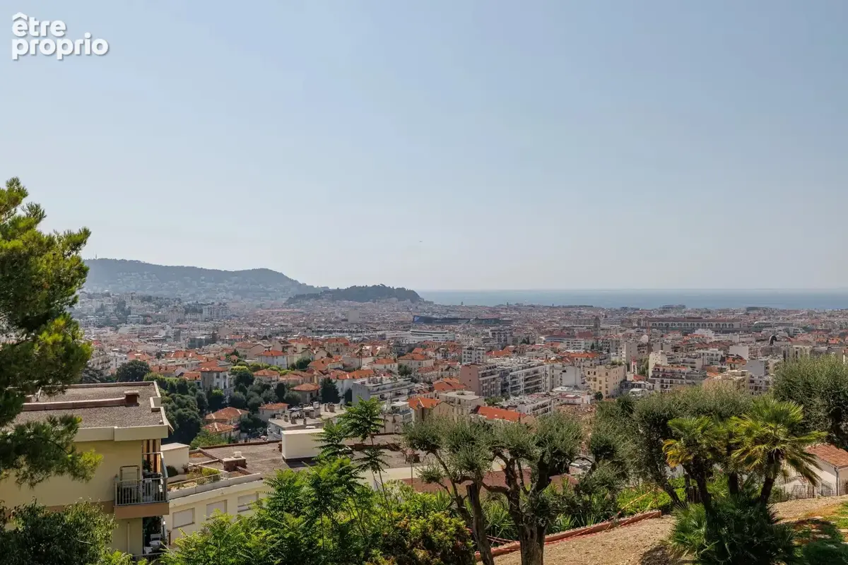 3 pièces avec vue mer, deux terrasses, garage, cave et piscine – Nice Pessicart - photo 3