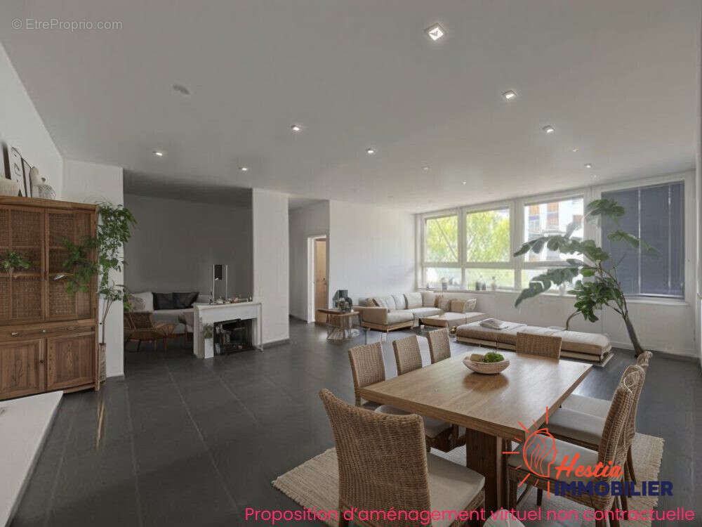 Appartement 5 pièces à vendre - 99 m² - terrasse - park - photo 8