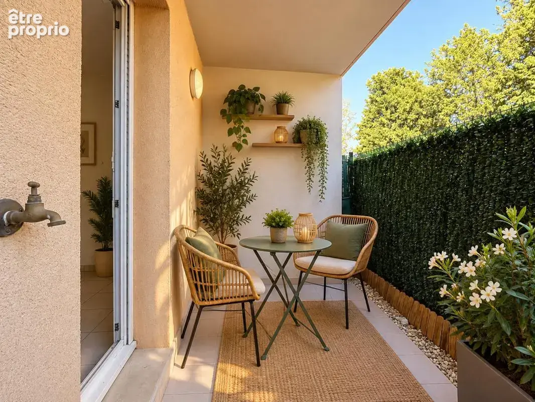 Montfavet - studio de 25m2 - terrasse jardin parking - photo 4