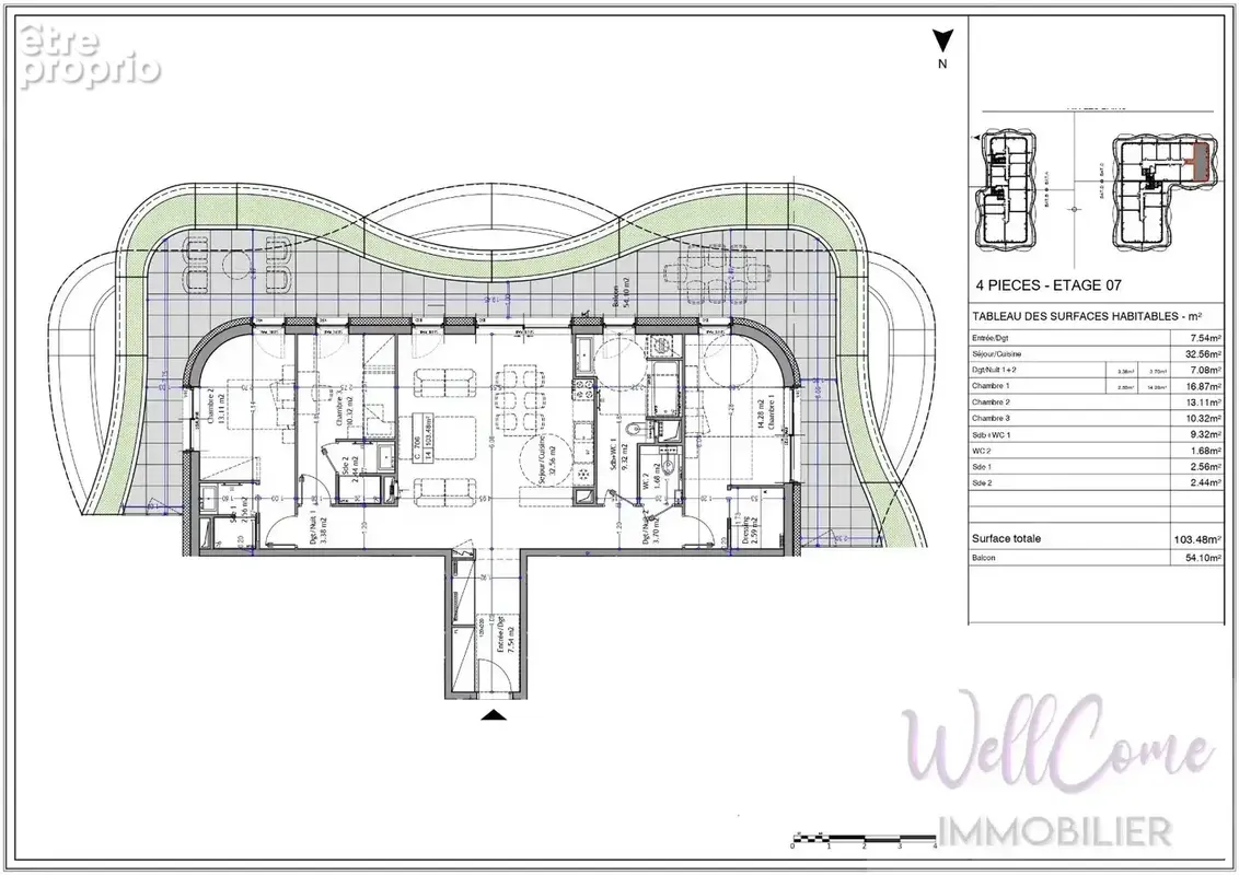 VEFa - Appartement T4 de 103m² côté Sud (2 Box inclus) à Aix-Les-Bains ! - photo 2