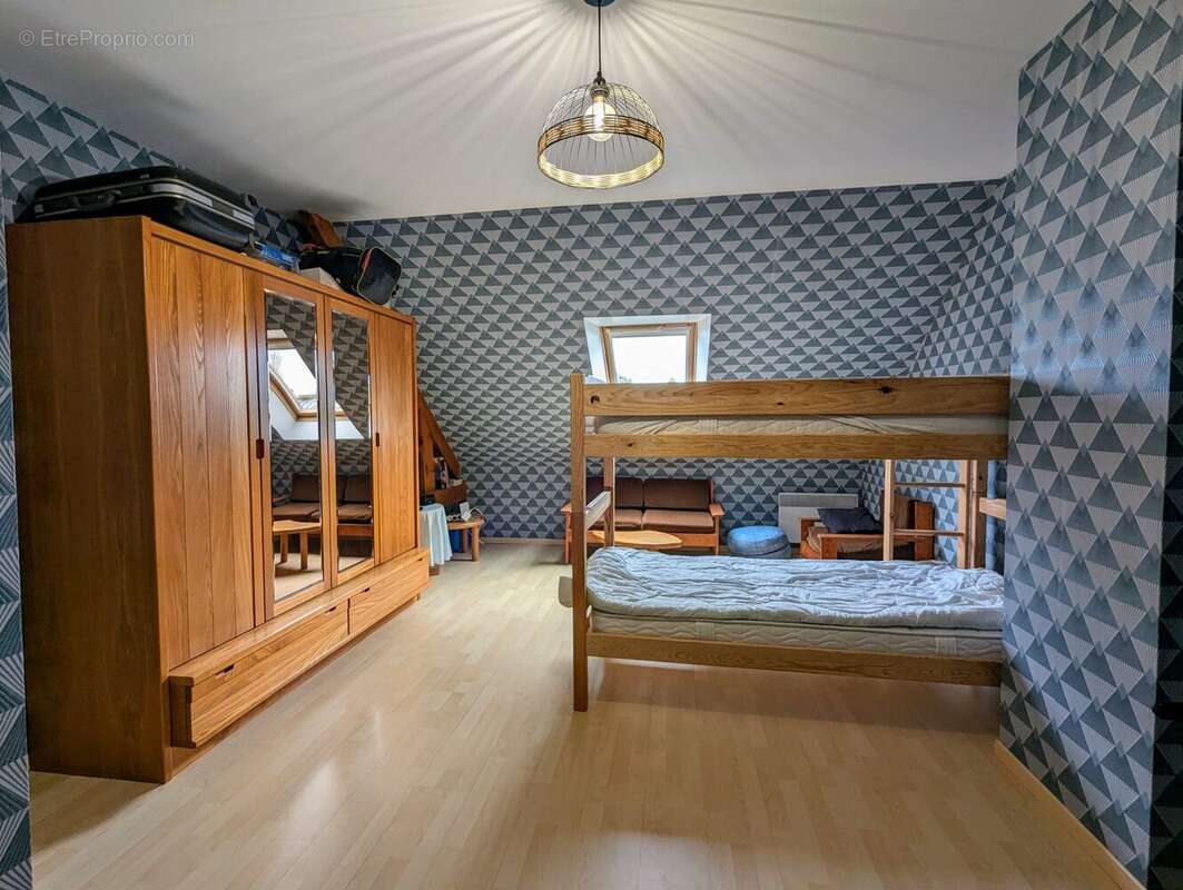 Chambre 4 - Maison à GRANDCAMP-MAISY