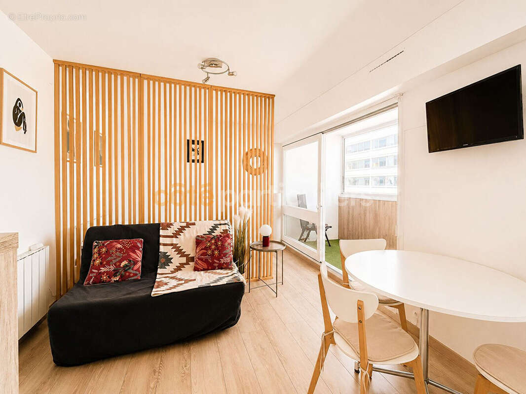 Saint-hilaire-de-riez -- appartement -- t1 bis -- 24 m2 -- vue mer -- loggia - photo 5