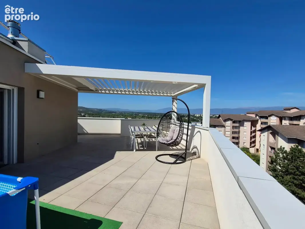 Attique T4 d'exception   Vue panoramique montagnes 92 m2 terrasse de 80 m2 - photo 5