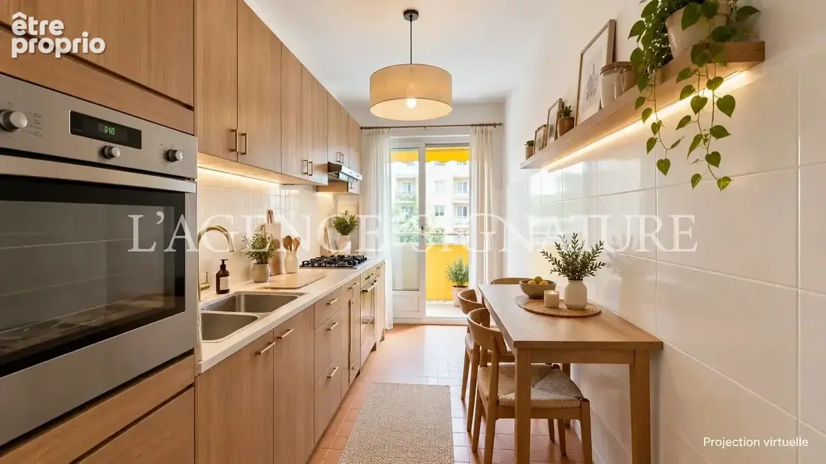 Nice St Roch « Pierrette » 3P 70m2 Traversant - Terrasse - Garage - photo 4