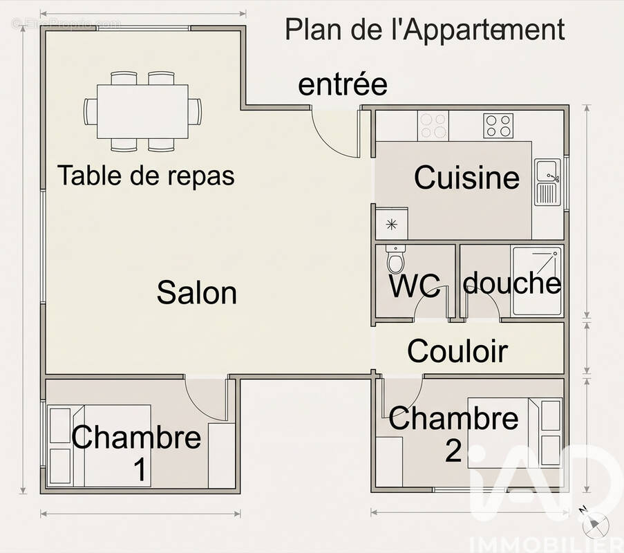 Photo 1 - Appartement à MONTLUCON