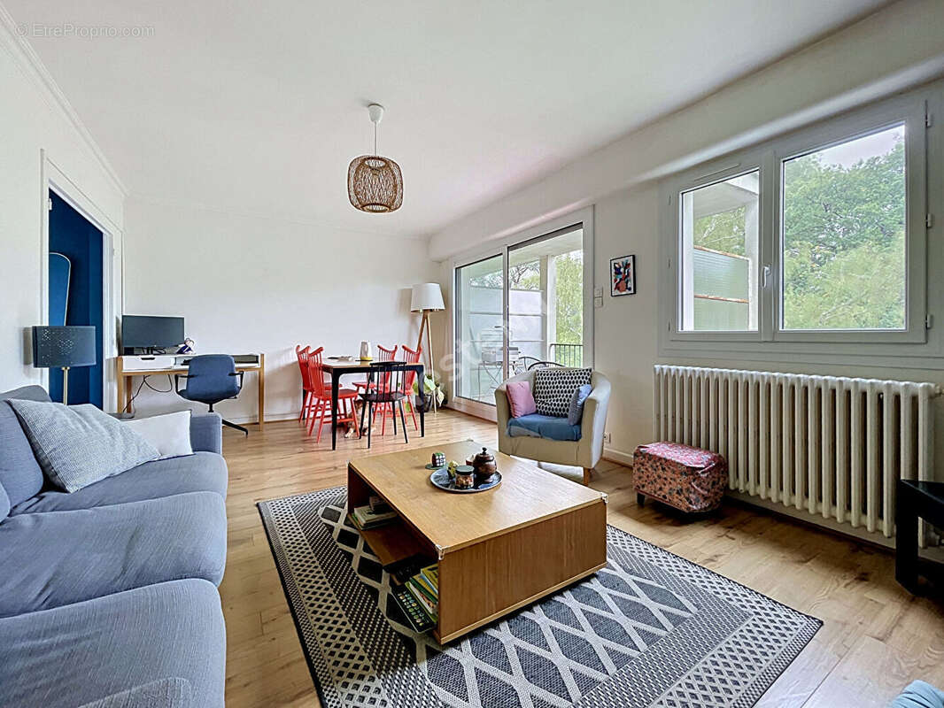 Exclusivite, nantes americains ,sainte therese, t3 en dernier étage, terrasse, garage, cave - photo 2