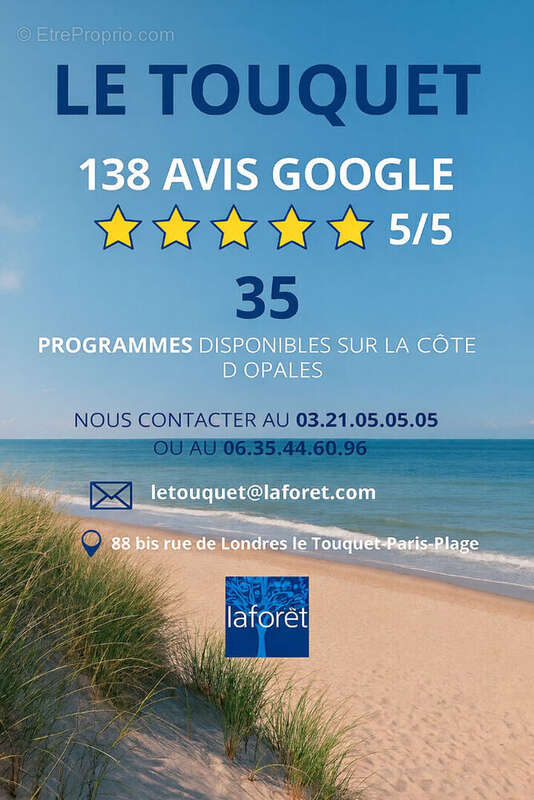 Appartement à LE TOUQUET-PARIS-PLAGE