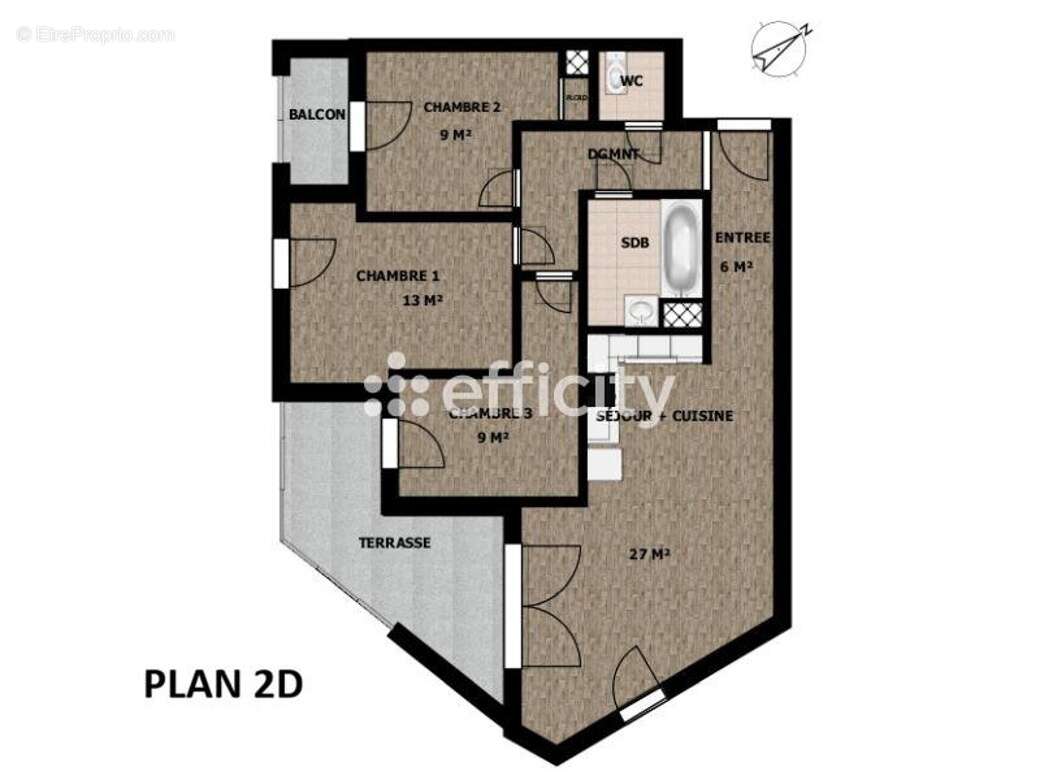 Appartement à CERGY