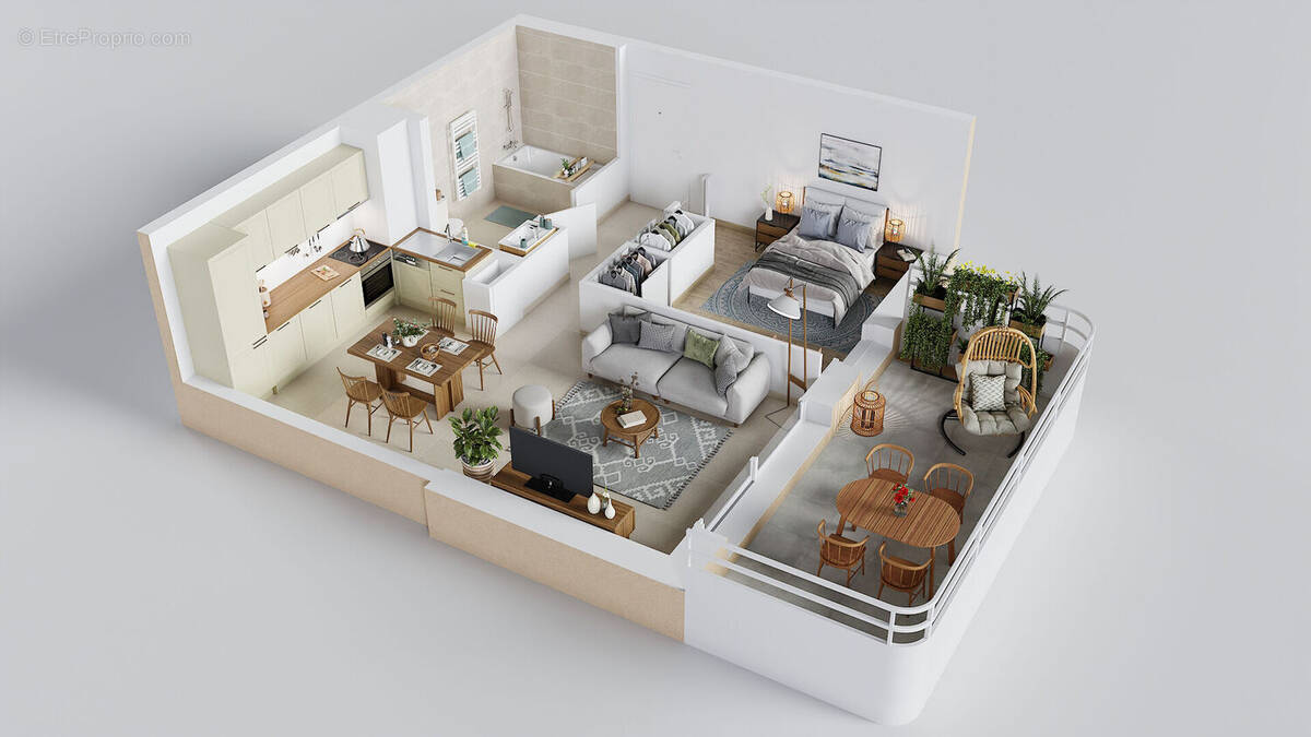 Appartement à PUBLIER