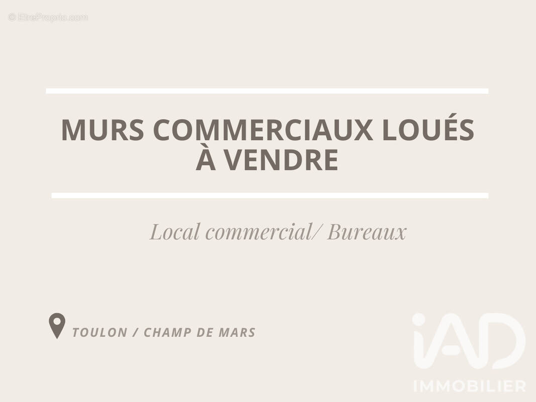 Photo 1 - Commerce à TOULON
