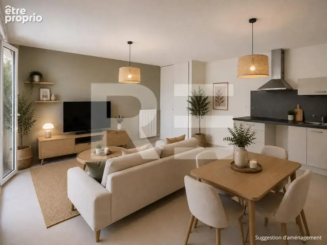 Juvignac les constellations - t3 65m2 - terrasse 21m2 - tram a 2min - photo 3