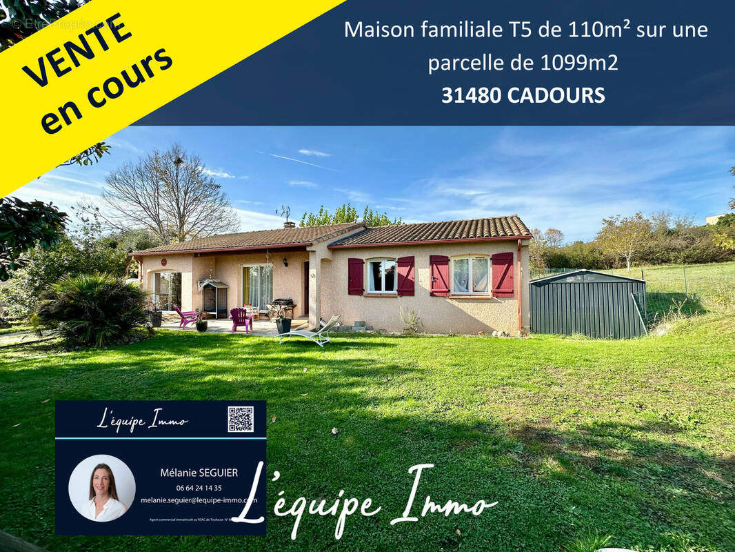 Maison à CADOURS