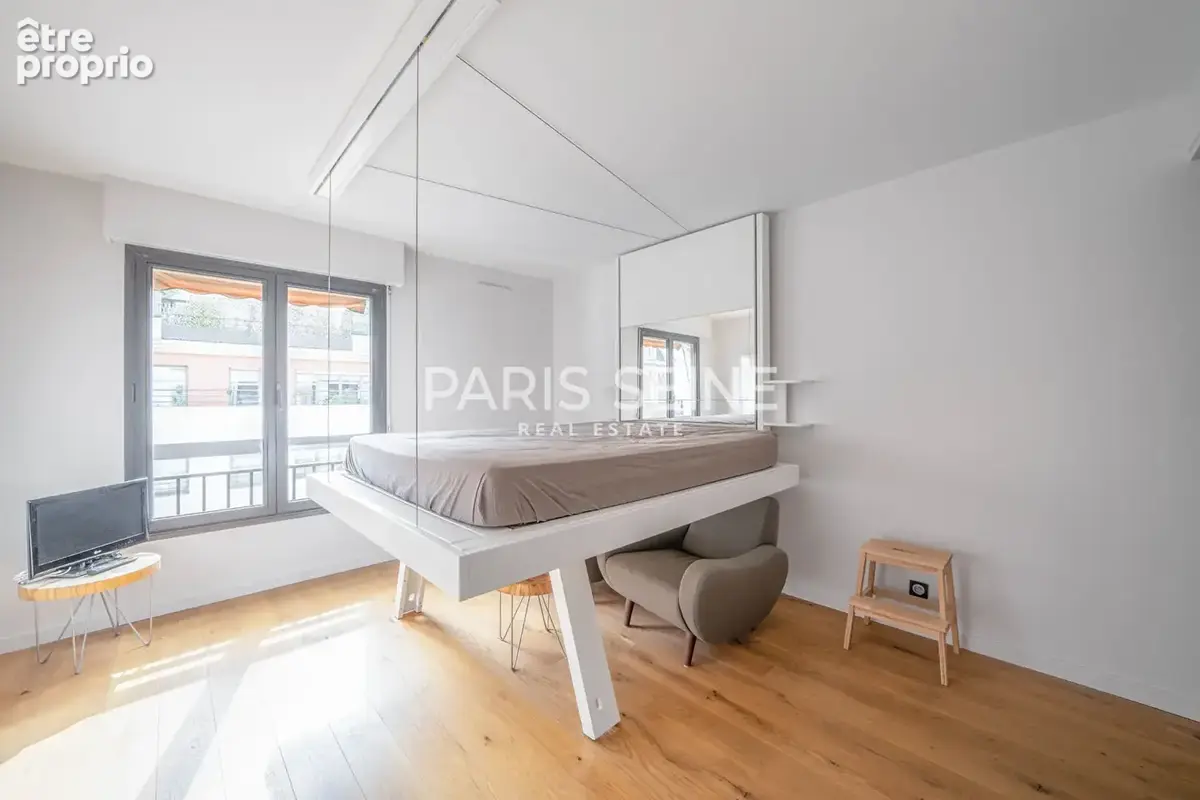 Paris seine - studio - standing  - rénové - photo 8