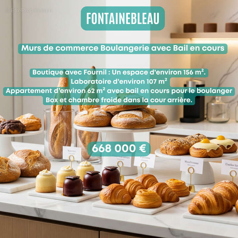 Commerce à FONTAINEBLEAU