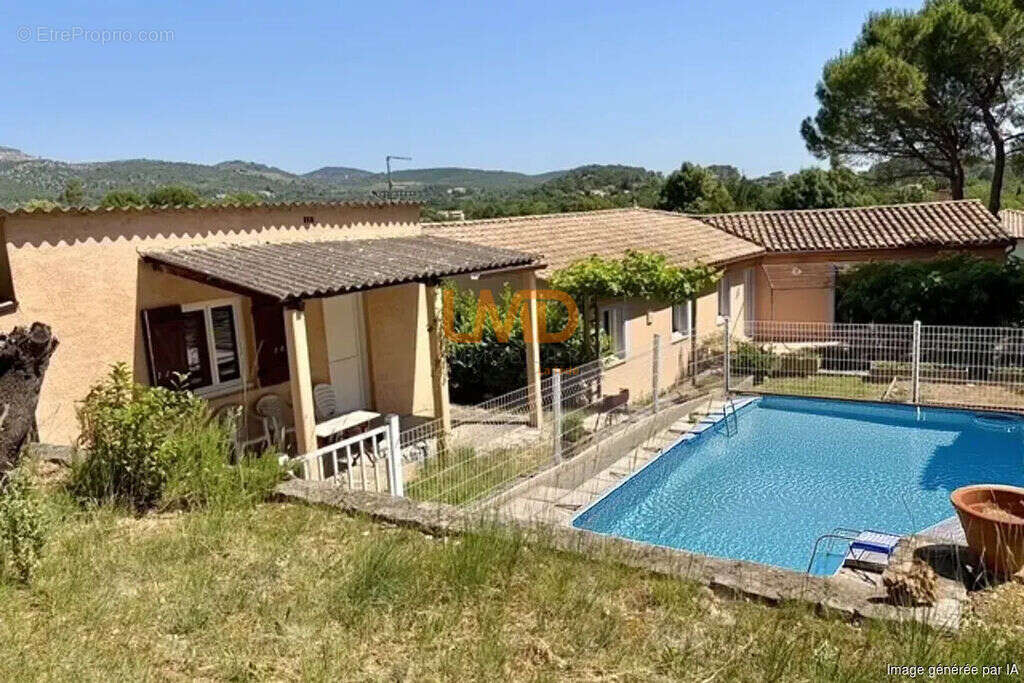 Maison d'architecte de plain-pied aux portes d'Anduze – cadre na - photo 3