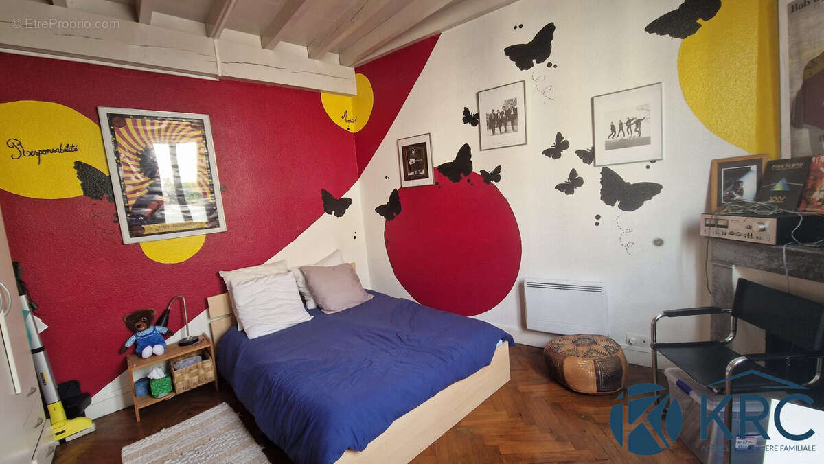 chambre 1 rdc - Maison à BORDEAUX