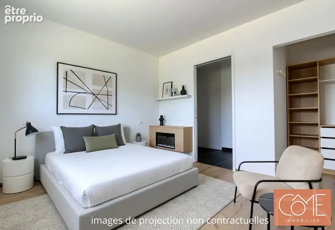 Exclusivite cesson-sevgine la menouriais  - 127 m² env - 4 chambres  dont 1 au rdc - garage - dpe a - photo 9