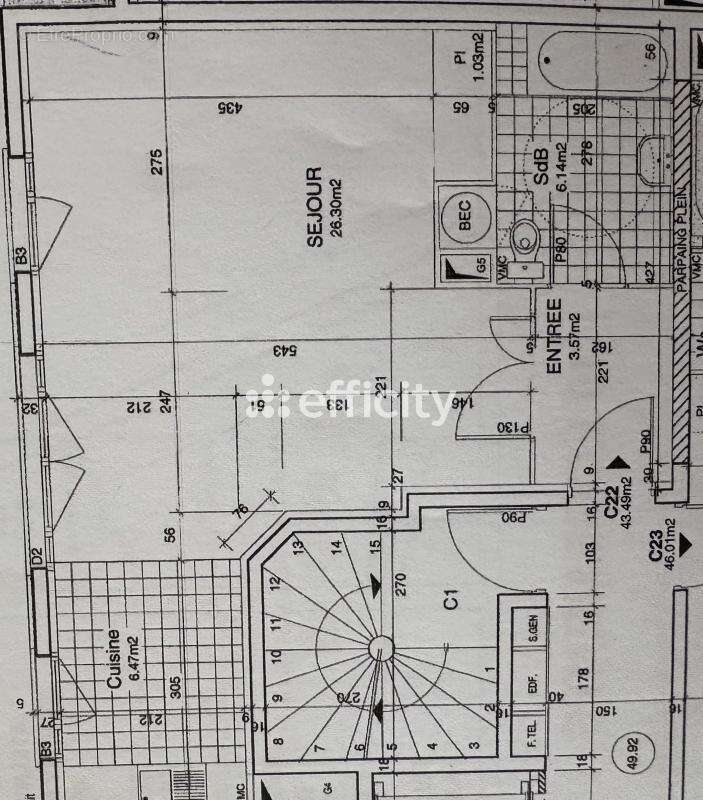 Appartement à COURBEVOIE