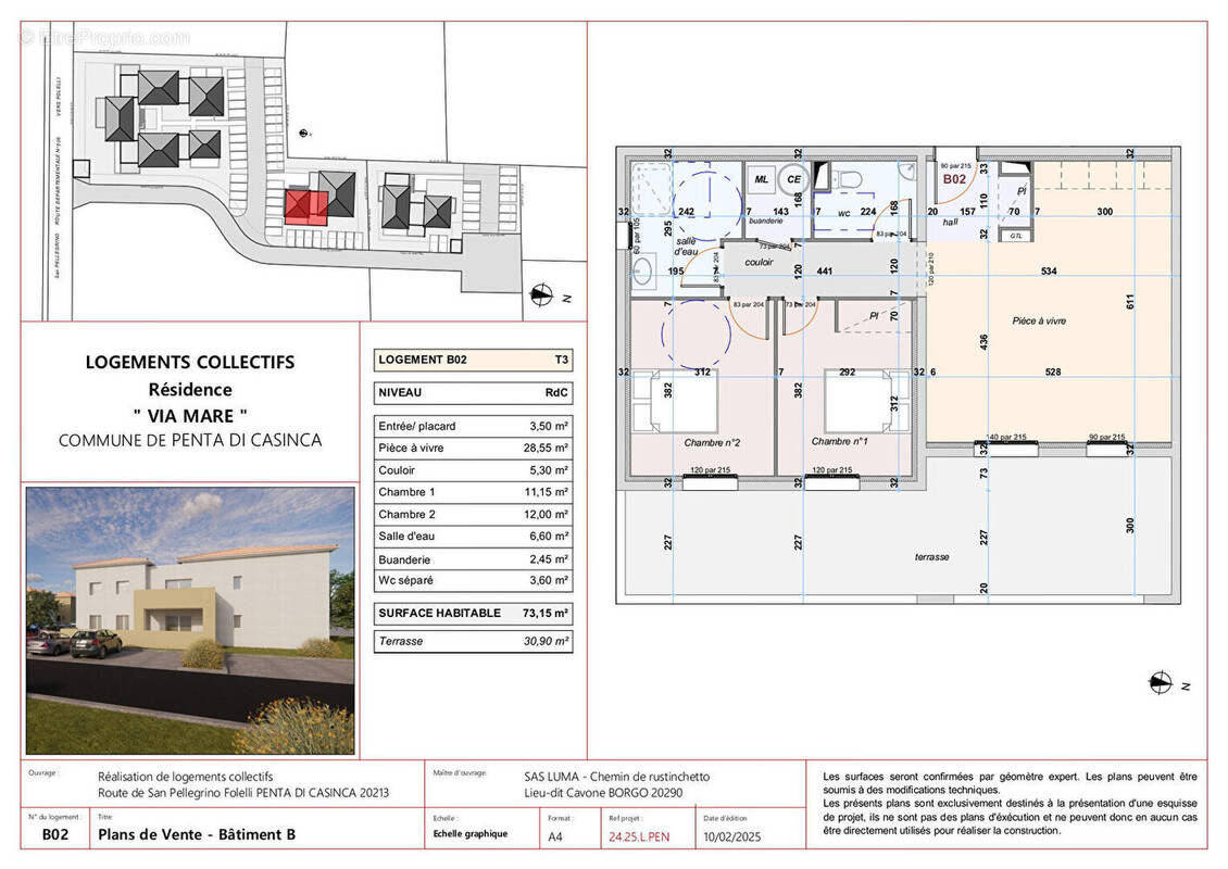 Appartement à PENTA-DI-CASINCA