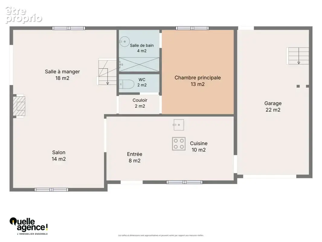  PLOUIGNEAU – Maison familiale entièrement rénovée - 3 chambres avec grand jardin - photo 14