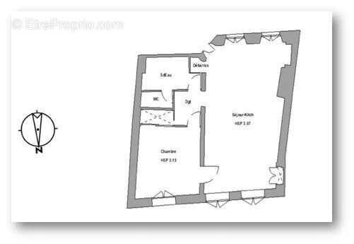 Appartement à PARIS-3E