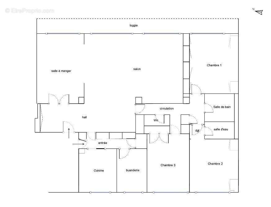 Appartement à LYON-3E