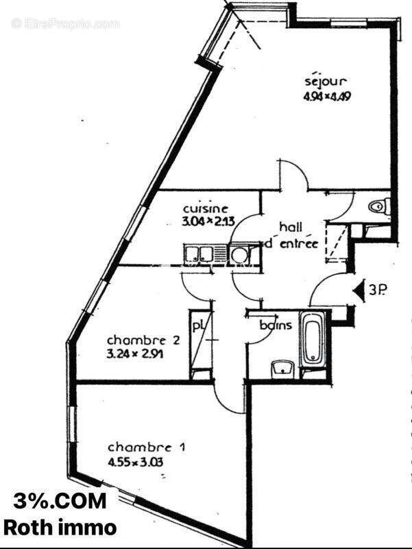 Appartement à HAGUENAU