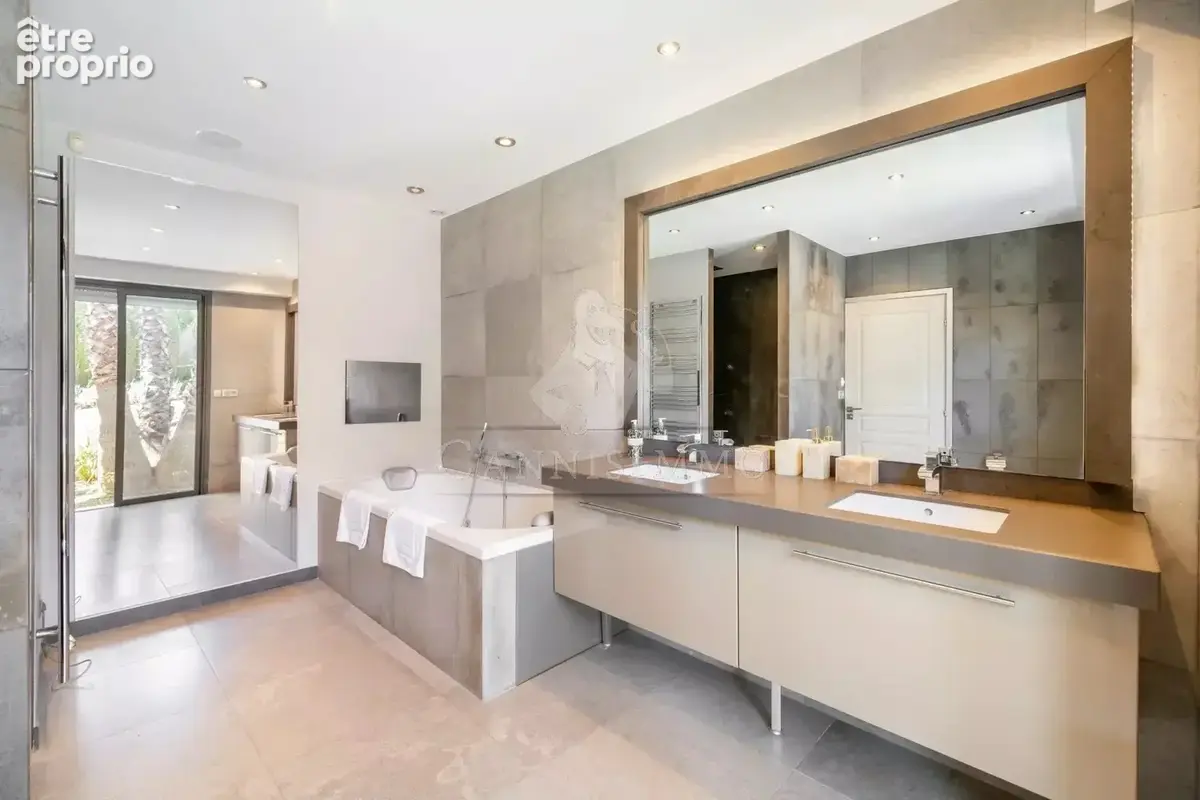 Super cannes - villa contemporaine vue mer - photo 13