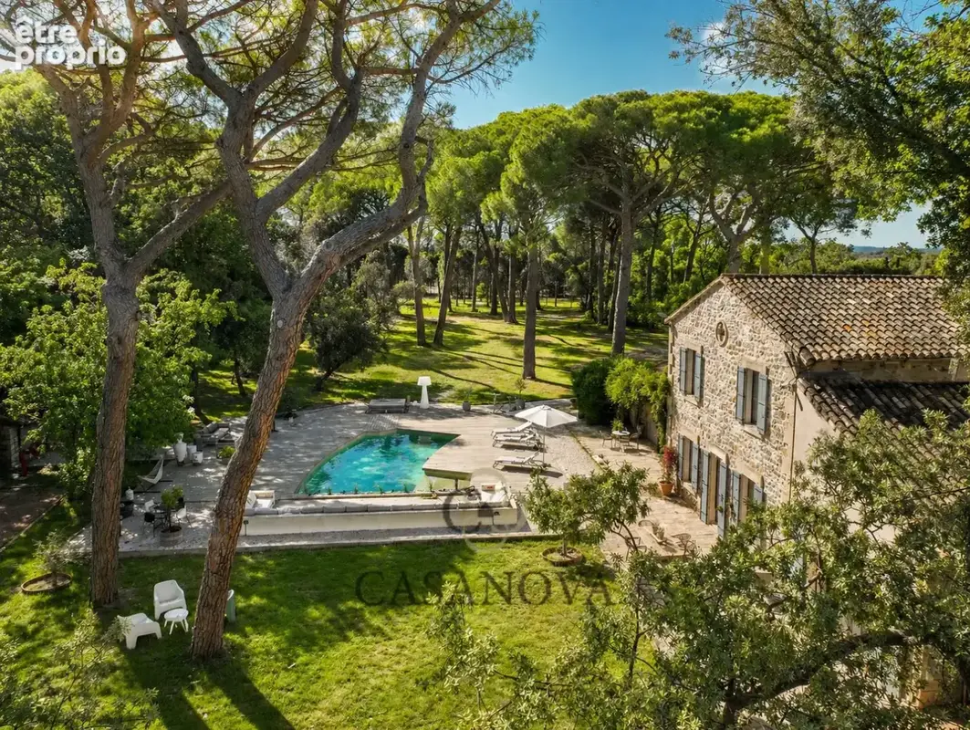 Propriété de caractère ancienne verrerie rénovée  1,4 ha, piscine, dépendance - photo 3