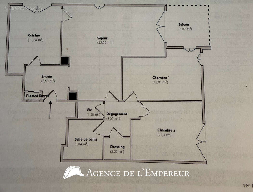 Appartement à RUEIL-MALMAISON