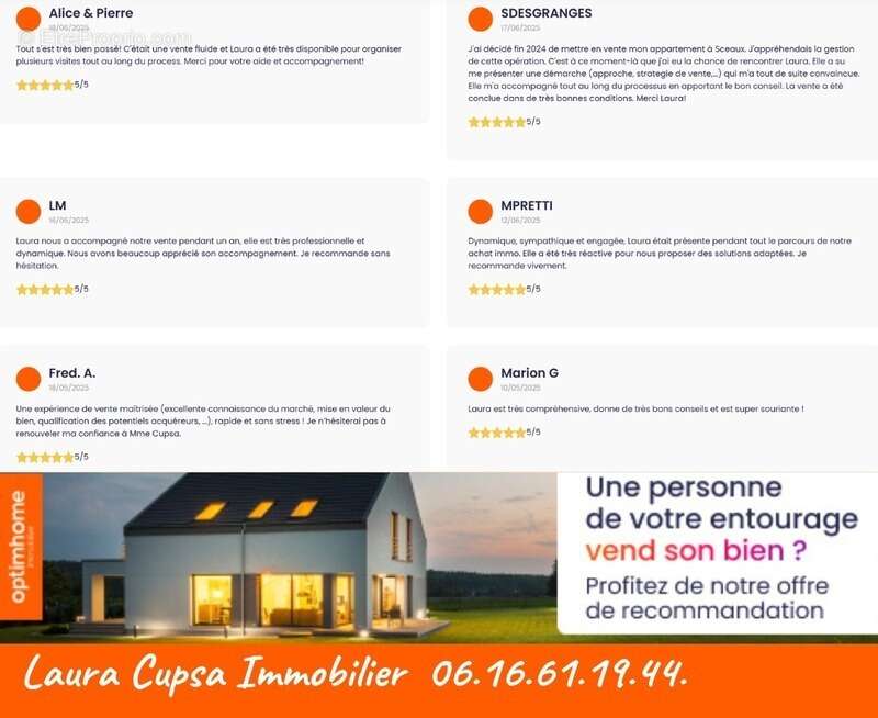 Appartement à BOURG-LA-REINE