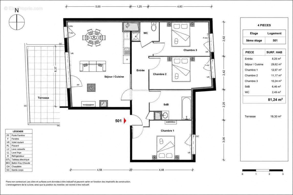 Appartement - photo 10