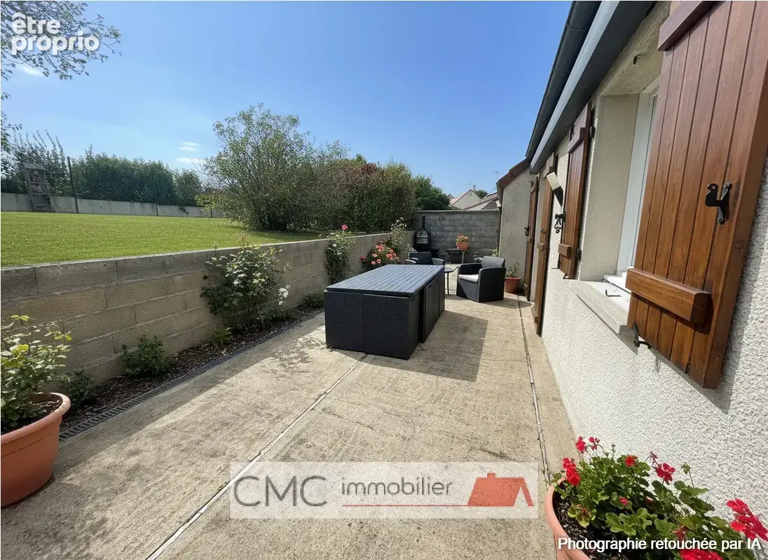 Maison de plain-pied - gasville oiseme - photo 5