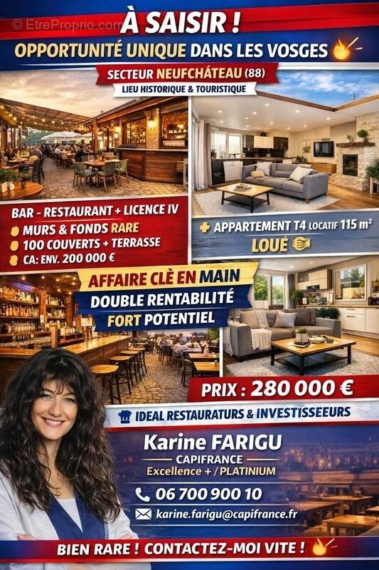 Commerce à NEUFCHATEAU