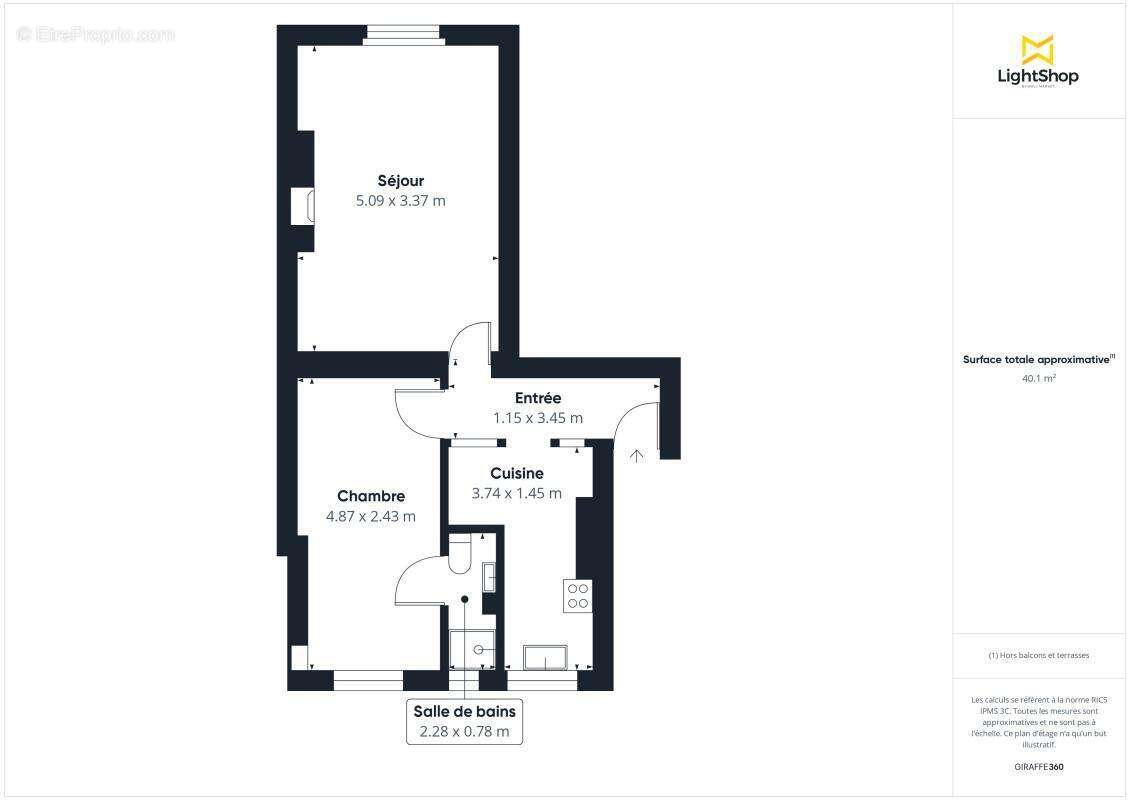 Appartement à PARIS-10E