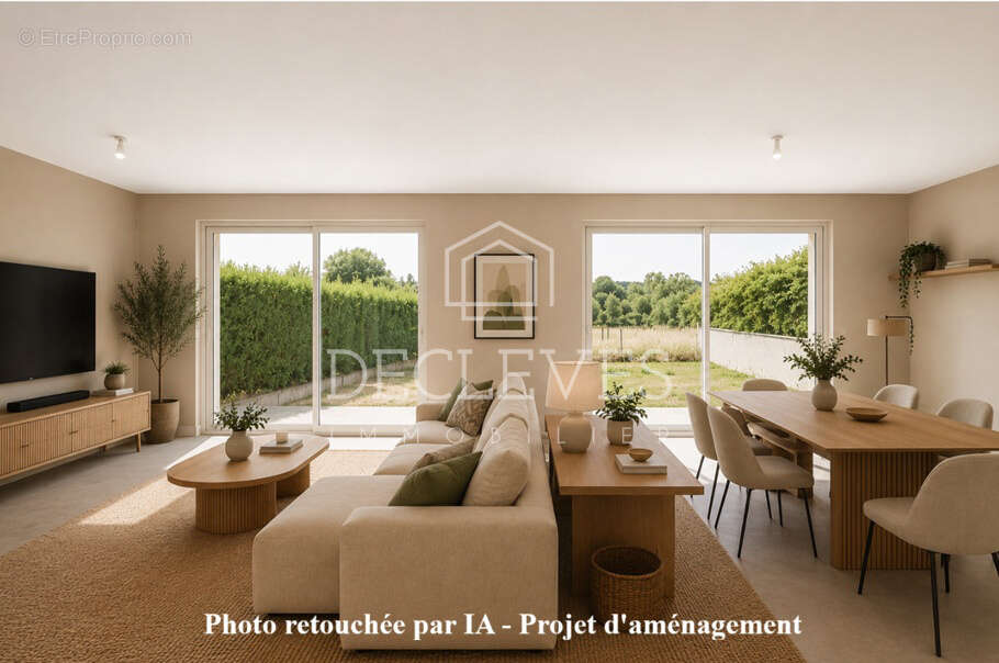 Maison Neuve de 150 m2 - 5 chambres et Sous-sol total -  Morainvilliers - - photo 6