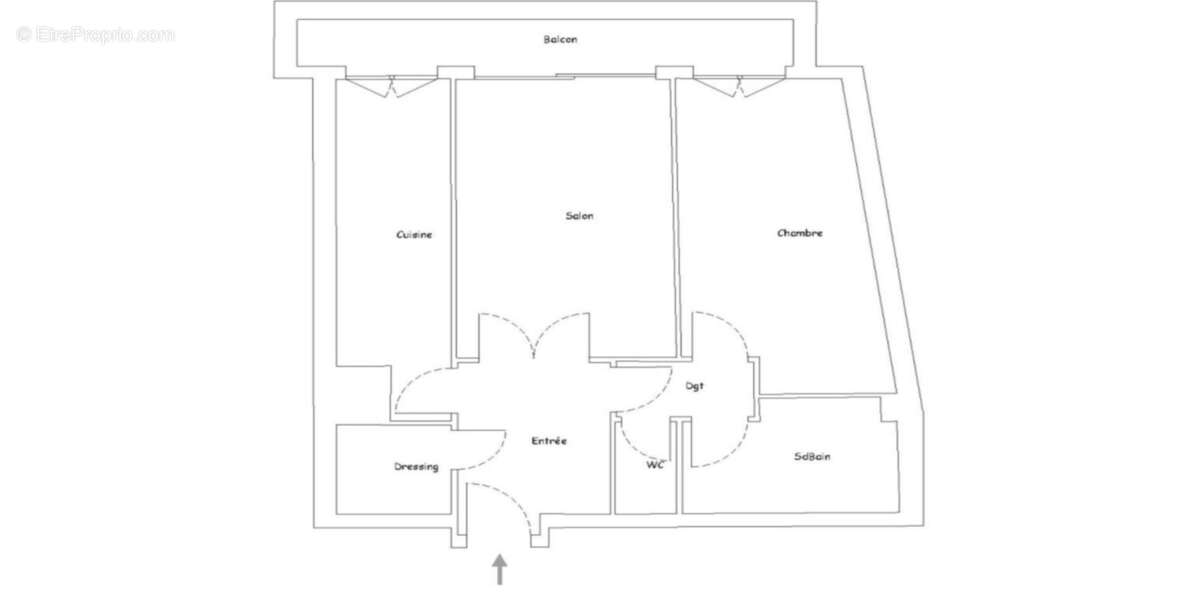 Appartement à PARIS-15E