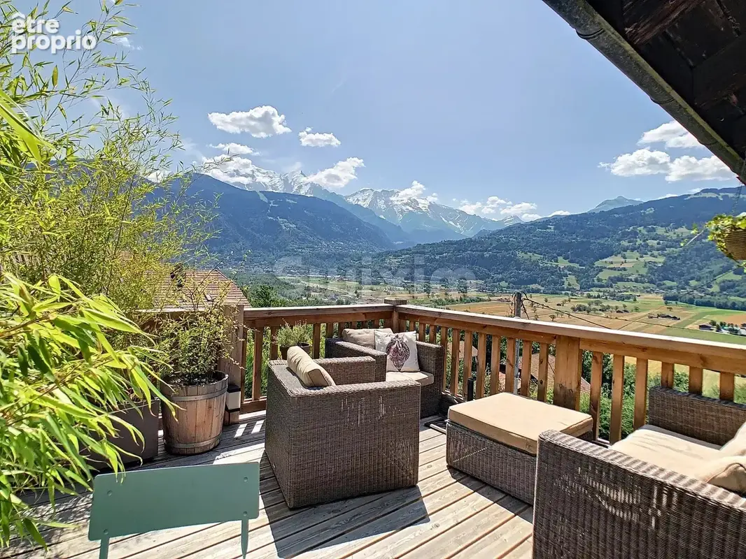 Grande et belle ferme coteau sud de passy - photo 2