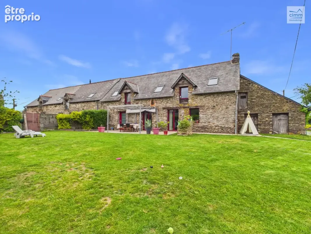Longère en pierre de 176 m² sur un terrain de 4060 m². - photo 14