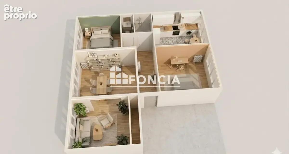 Photo Appartement à Lyon-3e au prix de 240 000€