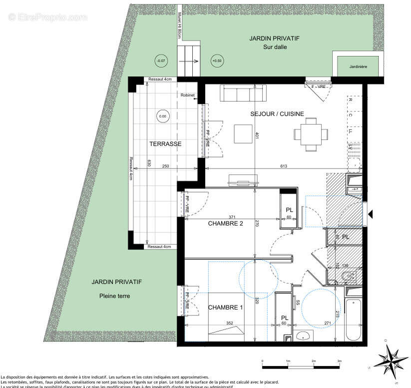 Appartement à VALLAURIS