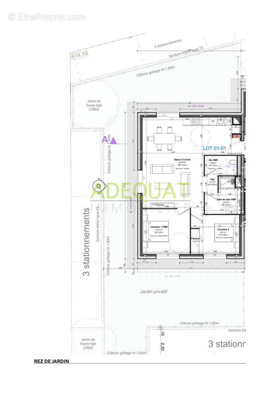Appartement à LA TOUR-DU-PIN