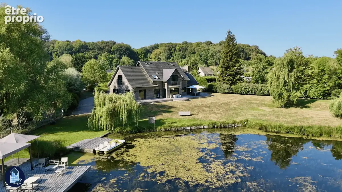 Villa exceptionnelle avec plan d'eau aux portes de la Baie de Somme - photo 1